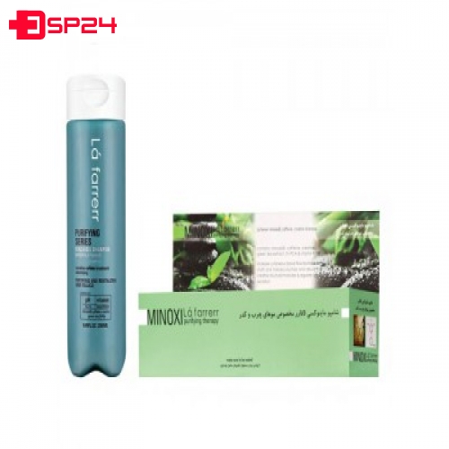 شامپو ماینوکسی لافارر مخصوص موهای چرب 250 میلی لیتر