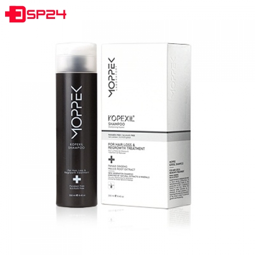 شامپو ضد ریزش مو موپک مدل Kopexil حجم 250 میلی لیتر