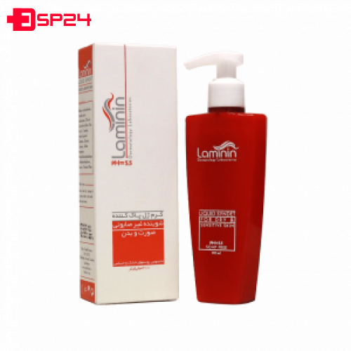 کرم ژل پاک کننده لامینین مناسب پوست خشک و حساس ۲۰۰ میلی لیتر