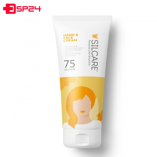 کرم مرطوب کننده دست و صورت با رایحه شیر و عسل سیلکیر 75 میلی لیتر