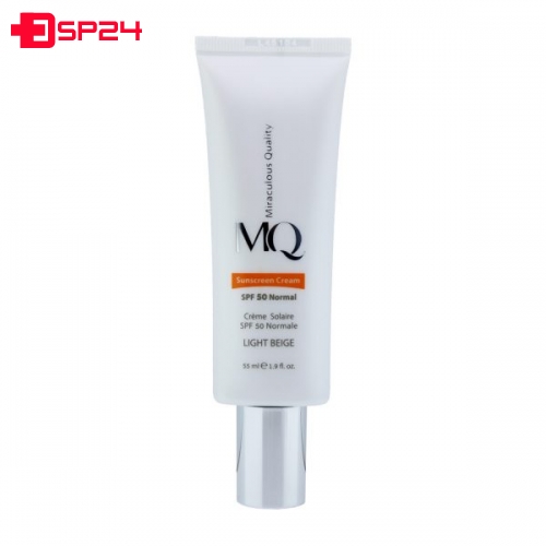 کرم ضد آفتاب SPF 50 نرمال رنگی ام کیو 55 میلی لیتر