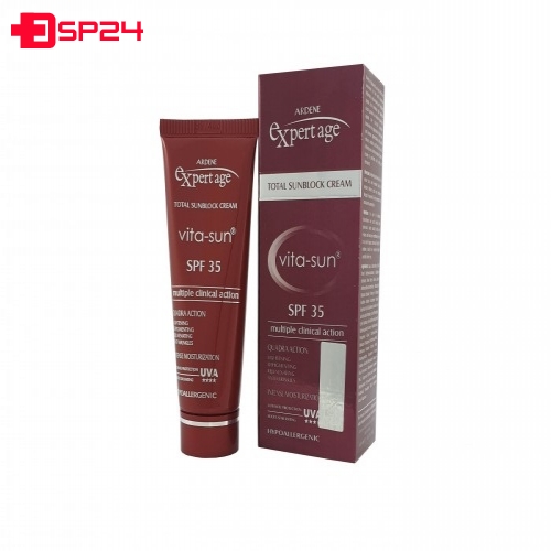 کرم ضد آفتاب آردن اکسپرت ایج مدل Vita-Sun spf35 حجم 45 میلی لیتر