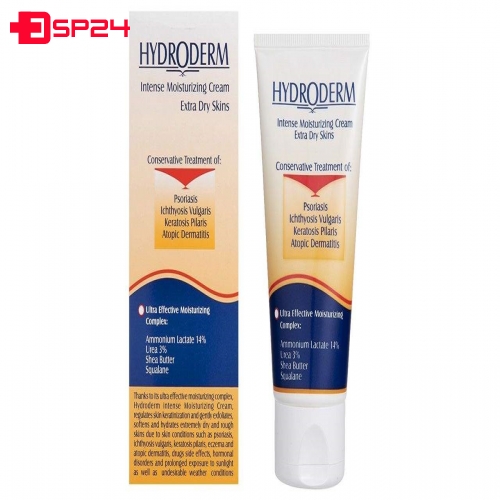 کرم مرطوب کننده قوی هیدرودرم مدل Extra Dry Skins وزن 50 گرم