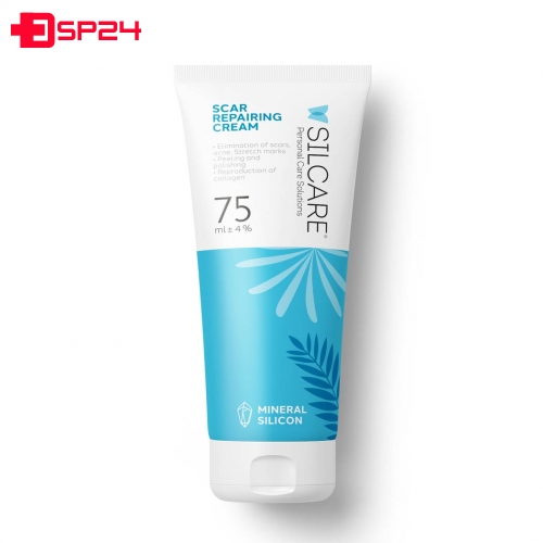 کرم آنتی اسکار سیلکیر (لایه بردار پوست بدن مناسب جای زخم،آکنه) 75 میلی لیتر