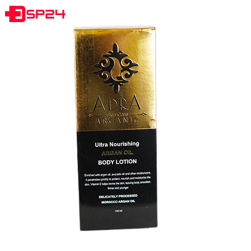 لوسیون بدن آدرا حاوی روغن آرگان 150 میلی لیتر