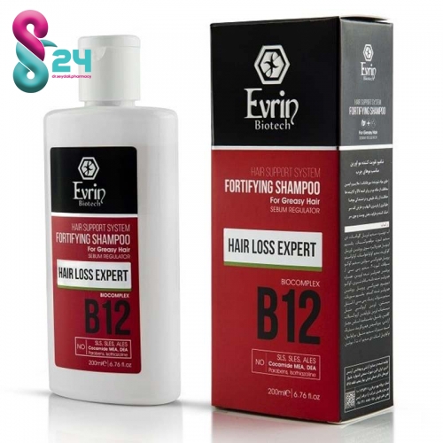 شامپو تقویت کننده موهای چرب اورین بیوتک