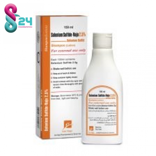 شامپو سلنیوم سولفاید ناژو 2.5 درصد 150 میلی لیتر