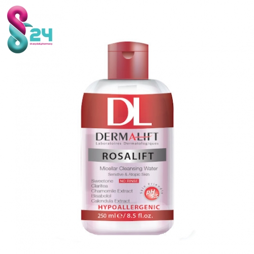 محلول پاک کننده ( میسلار واتر) رزالیفت درمالیفت 250 میلی لیتر