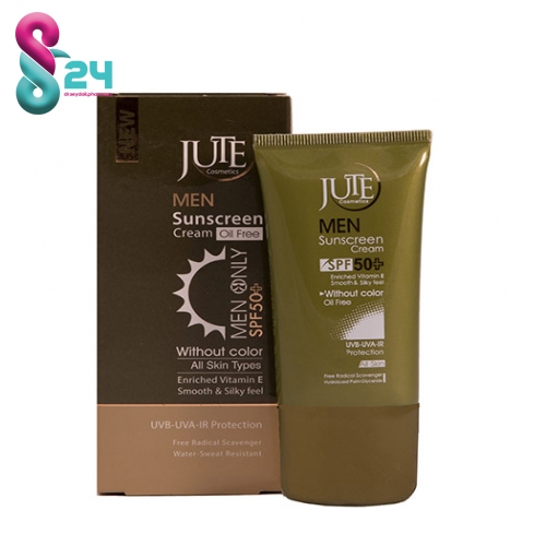 کرم ضد آفتاب بی زنگ  spf50 آقایان ژوت