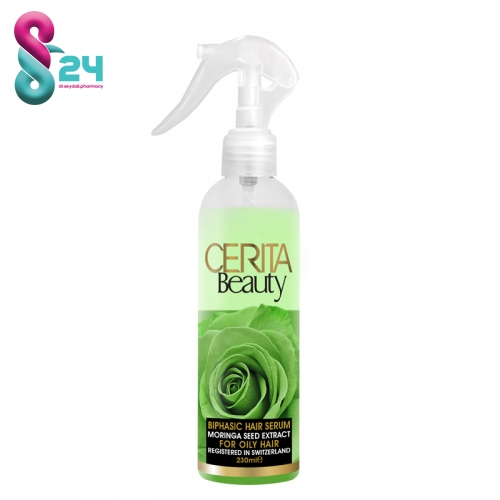 سرم دو فاز محافظ موی سریتا بیوتی مناسب برای موهای چرب حجم 230 میلی لیتر