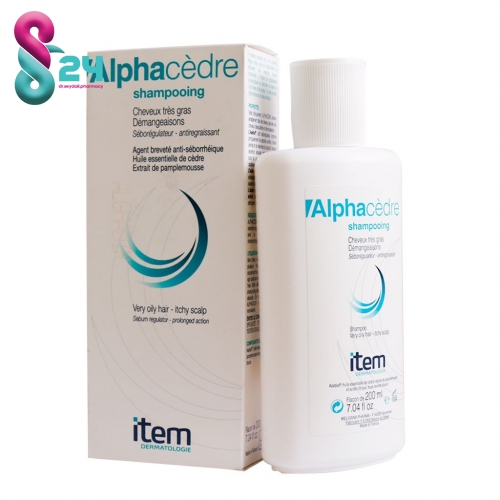 شامپو موهای چرب آلفا سدر آیتم 200 میلی لیتر