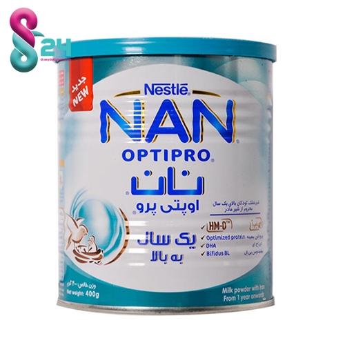 شیرخشک نان اپتی پرو یک سال به بالا (نان 3) نستله 400 گرم