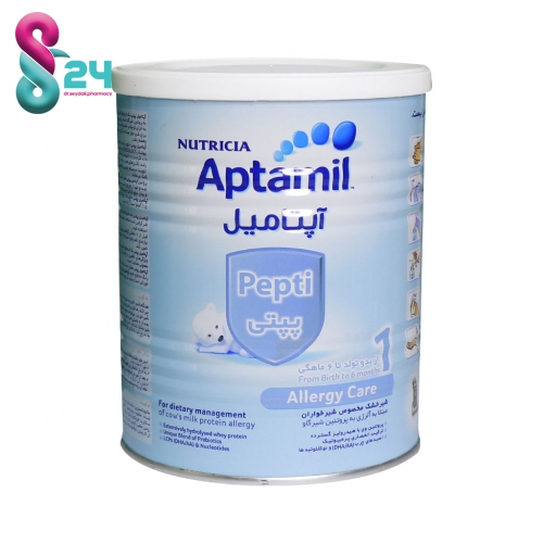 شیر خشک آپتامیل پپتی نوتریشیا مناسب ۰ تا ۶ ماه ۴۰۰ گرم