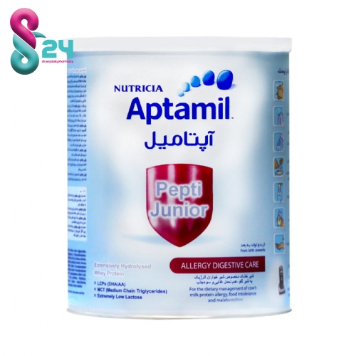 شیر خشک آپتامیل پپتی جونیور نوتریشیا ۴۰۰ گرم