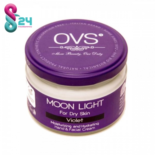 کرم شیشه ای آبرسان ا وی اس مدل Moon Light  مناسب پوست خشک حجم 270میلی لیتر