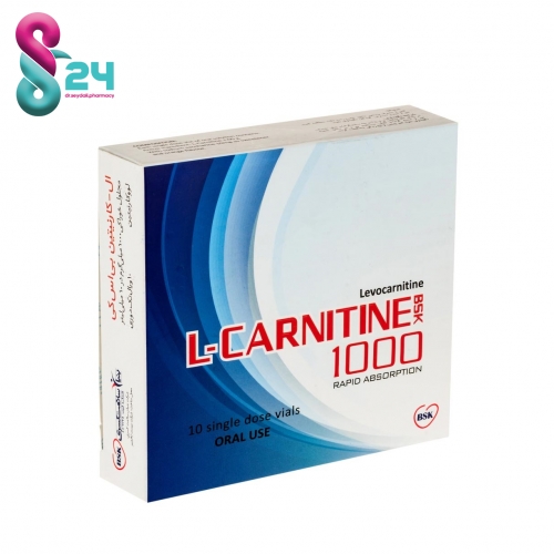 ال کارنیتین 1000 بی اس کی 10 عدد