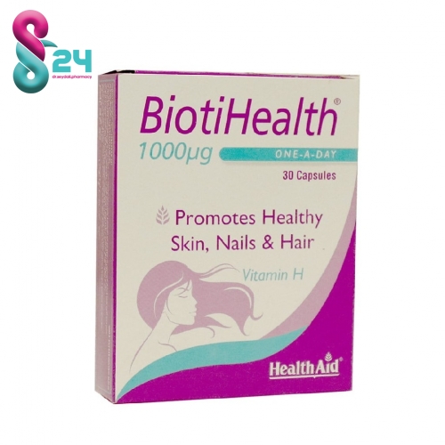 کپسول بیوتی هلث 1000 میکروگرم هلث اید 30 عدد