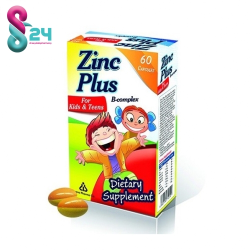 کپسول زینک پلاس ب کمپلکس مناسب کودکان و نوجوانان دانا ۶۰ عدد