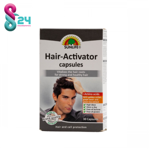 کپسول هیر اکتیواتور سان لایف 30 عدد