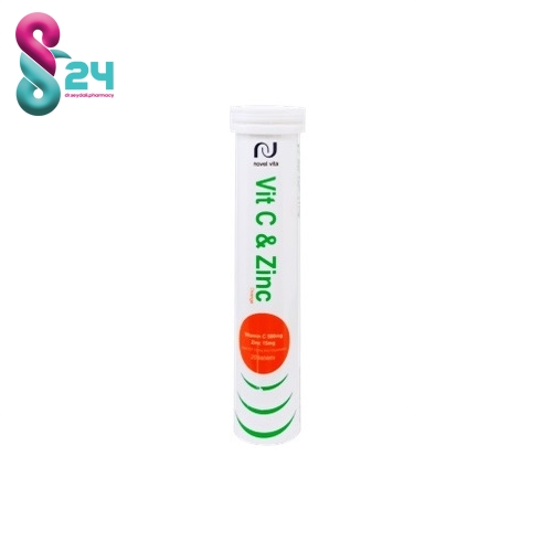 قرص جوشان ویتامین ث و زینک نوول ویتا