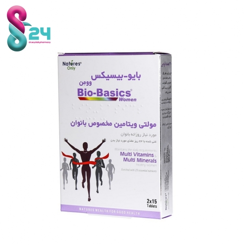 قرص مولتی ویتامین بایوبیسیکس نیچرز اونلی 30 عدد