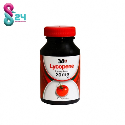 کپسول لیکوپن 20 میلی گرم  ام پلاس 50 عدد