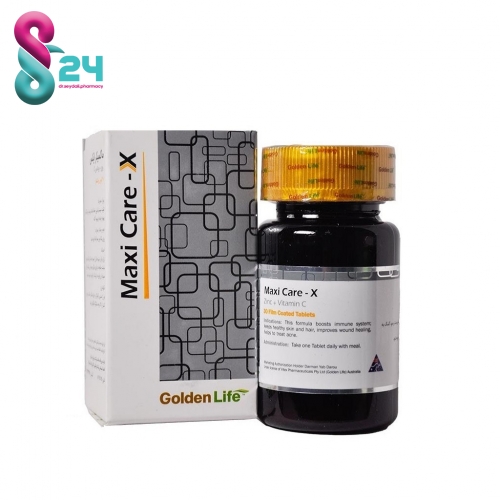 قرص ماکسیکر ایکس گلدن لایف 30 عدد
