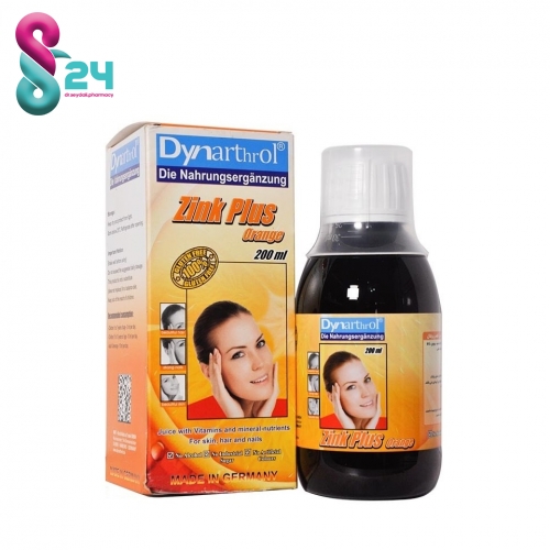 شربت زینک پلاس دینارترول 200 میلی لیتر