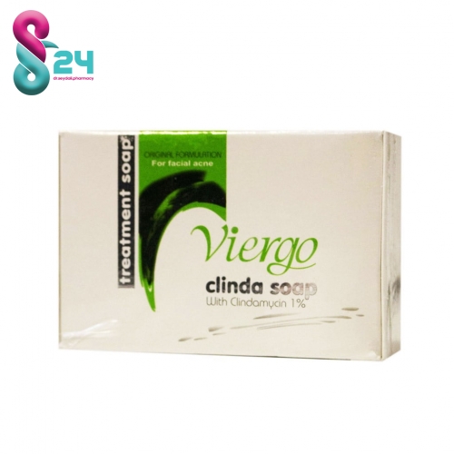 صابون ضدجوش ویرگو مدل کلیندا 100 گرم