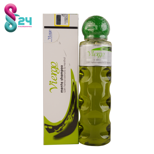 شامپوی مو ضد شوره ویرگو منتا 220 میلی لیتر