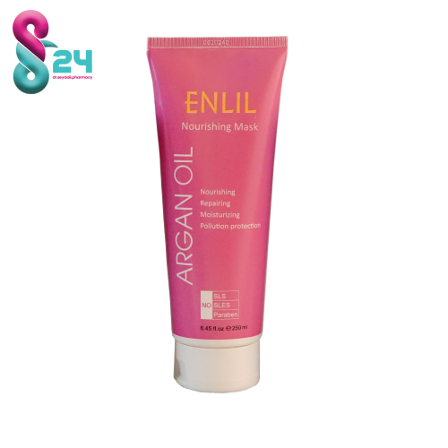 ماسک مو تقویت کننده و نرم کننده انلیل با آبکشی