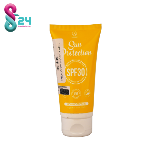 کرم ضدآفتاب محافظت کننده بدن و صورت SPF30 لمبر