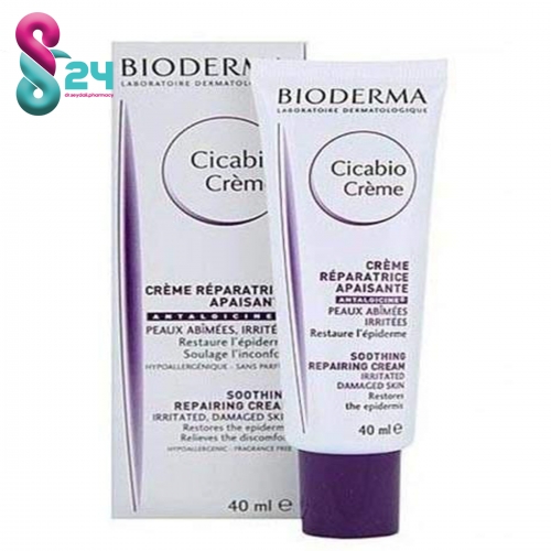 کرم ترمیم کننده و تسکین دهنده سیکابیو بیودرما 40 میلی لیتر