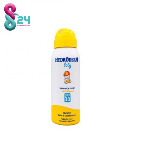 اسپری ضدآفتاب کودک هیدرودرم مدل زحجم 100 میلی لیتر
