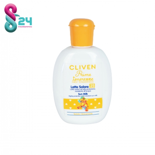 شیر ضد آفتاب نوزاد SPF25 کلیون Cliven