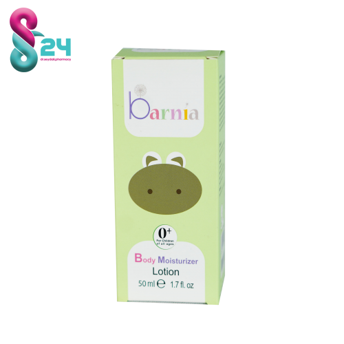لوسیون بدن کودک بارنیا حجم 50 میلی لیتر