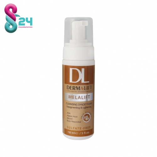 فوم شستشوی صورت روشن کننده پوست درمالیفت 150 میلی لیتر