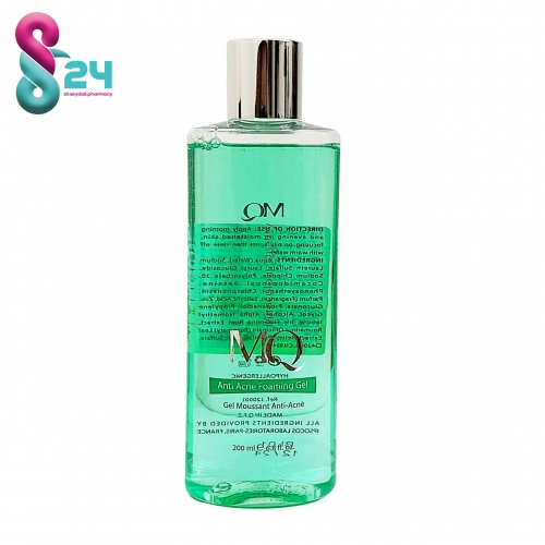 ژل فومی مناسب پوست آکنه دار ام کیو 200 میلی لیتر