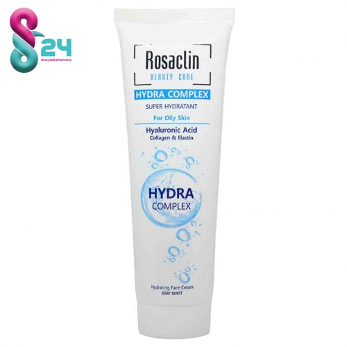 کرم آبرسان رزاکلین مناسب پوست چرب 100 میلی لیتر