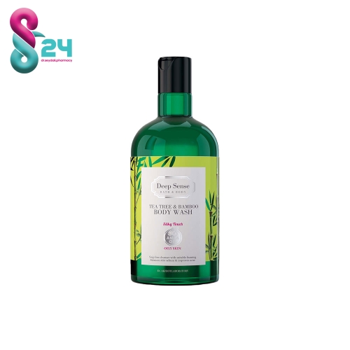 شامپو بدن درخت چای و بامبو دیپ سنس حجم 400 میلی لیتر
