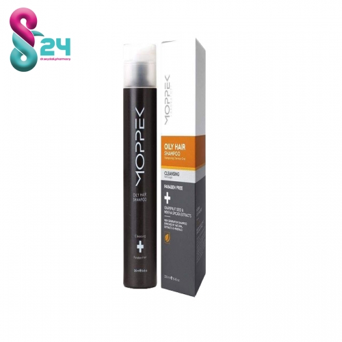 شامپو موپک مناسب مو و پوست سر چرب 250 میلی لیتر