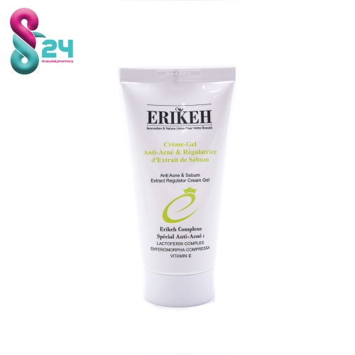 کرم ژل مرطوب کننده و ضد جوش اریکه مناسب پوست های چرب و دارای آکنه ۵۰ میلی لیتر
