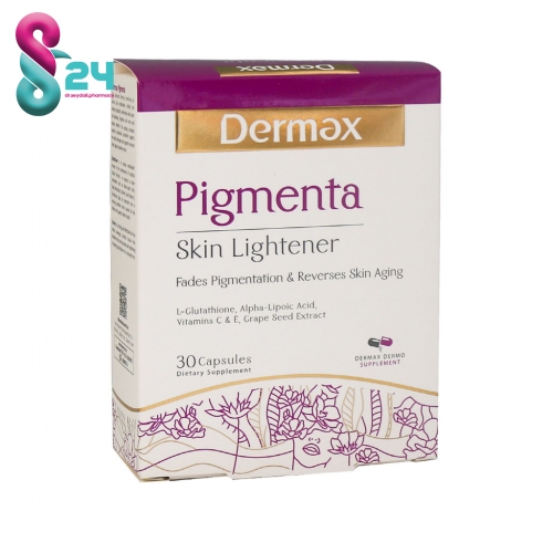 کپسول پیگمنتا درمکس روشن کننده پوست 30 عدد ( Dermax Pigmenta Skin Lightener 30 Caps )