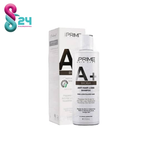 شامپو ضد ریزش و تقویت کننده پریم مدل A+ Bioba حجم 250 میلی لیتر ( Prime A+ Bioba Anti Hair Loss Shampoo 250 )