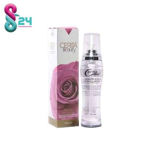 سرم تقویت کننده تار مو سریتا حاوی ویتامین E و کراتین حجم 60میلی لیتر ( CERITA Keratin Hair Serum )