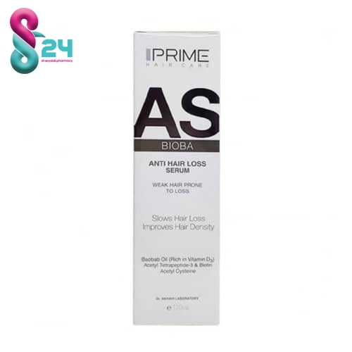 سرم تقویت کننده مو مدل AS پریم 60 میلی لیتر ( Prime AS Bioba Anti Hair Loss Serum 60ml )