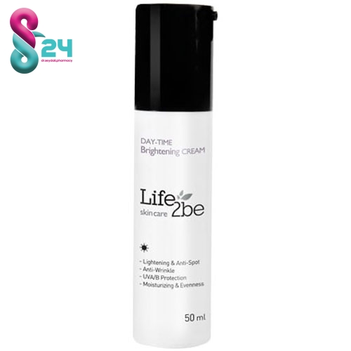 کرم روشن کننده روز لایف توبی Dat Time Brightening Cream life 2be