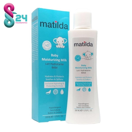 ماتیلدا شیر مرطوب کننده کودک ( MATILDA BABY MOISTURIZING MILK)