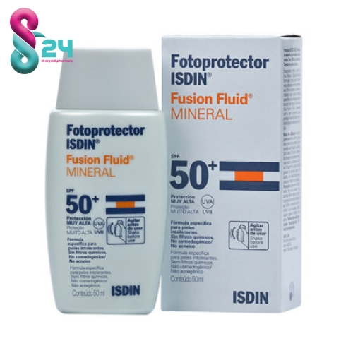 کرم ضدآفتاب ایزدین مدل Fusion water spf 50 حجم 50 میلی لیتر