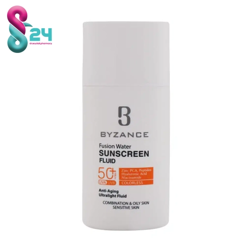فلوئید ضد آفتاب فیوژن واتر بیزانس SPF50